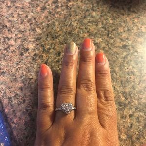 Heart shaped cocktail ring ♥️